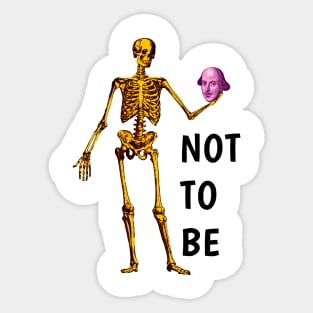 Not to be Sticker